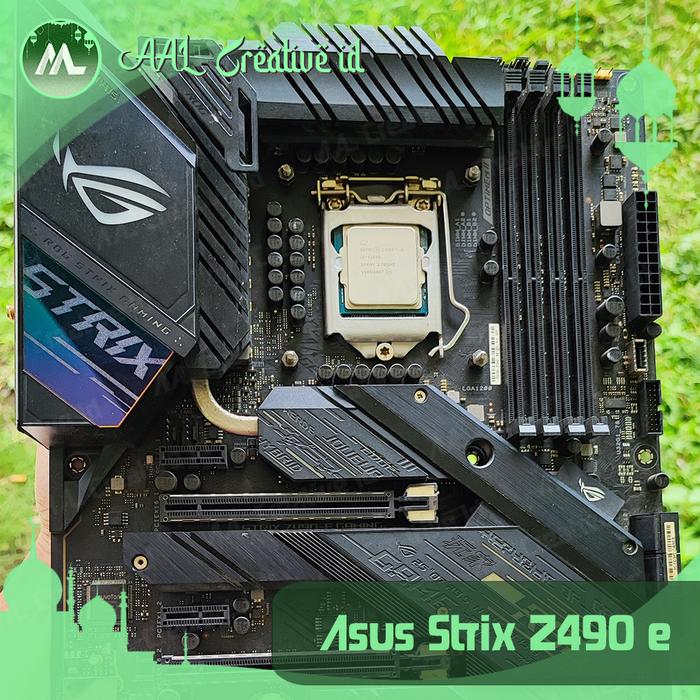Asus Rog Strix Z490 E Gaming Motherboard ASUS Intel Z490 ROG STRIX