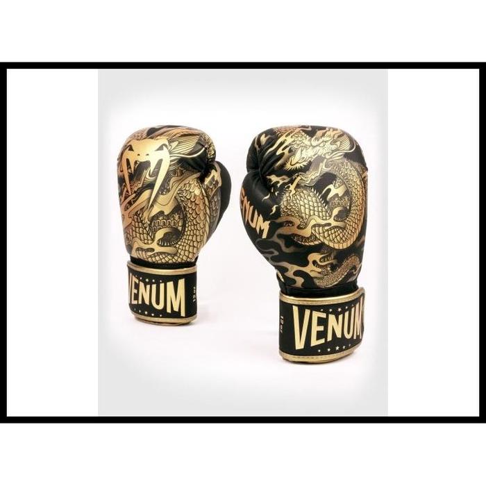 Gambar Venum Dragon'S Flight Boxing Gloves - Black/Bronze Best Seller - 10 dari KURNIA STORE 73 undefined Tokopedia