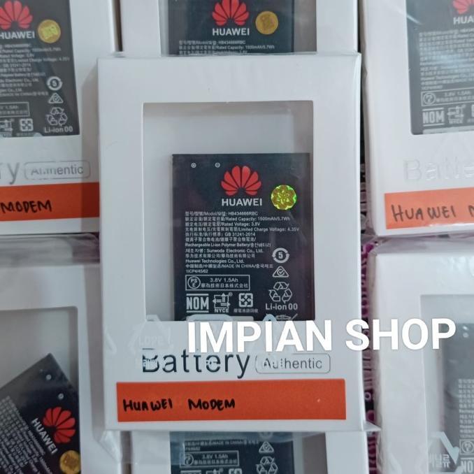 Gambar ready stock BATERAI MODEM WIFI HUAWEI E5577/HB434666RBC ORIGINAL - 1500mah dari Circunet undefined Tokopedia