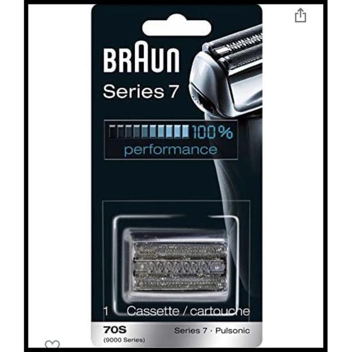Gambar Replacement Braun Shaver 70S Series 7 Foil And Trimmer Head Cassette Best Seller - 70S silver dari DEBORA STORE 78 undefined Tokopedia