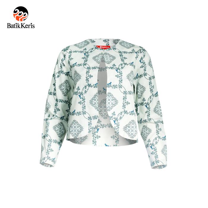 Gambar Batik Keris Outer Batik Lengan Panjang Keris Harashta 010OPFSX44 - Biru, S dari BATIK KERIS OFFICIAL undefined Tokopedia