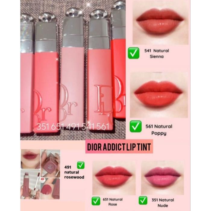 Lipstik Dior Warna Dior Lip Tattoo Di@r Addict Lip Tint/(New