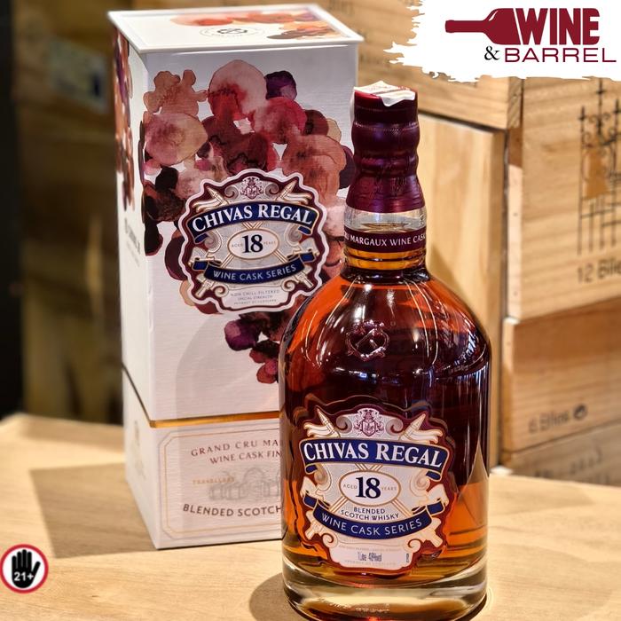 Promo WHISKY Chivas Regal 18 Year Old WINE CASK SERIES GRAND