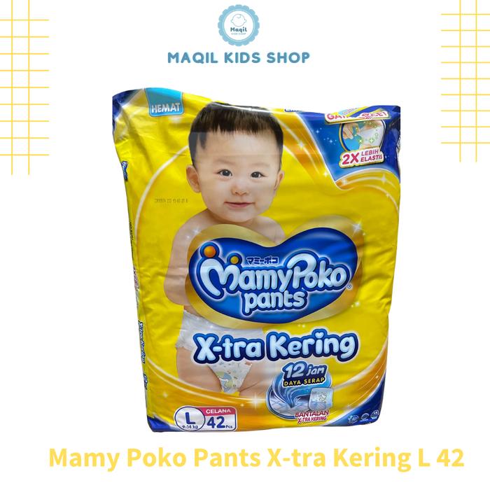 Kering L42 Mamy Poko Extra Kering L Mamypoko Pants Standar Xtra