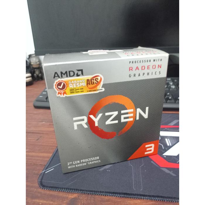 Amd Ryzen 3200g 36ghz Up To 40ghz Cache 4mb 65w Am4 Box Core