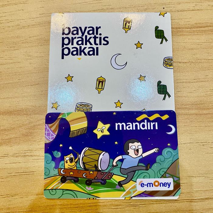 Gambar e-Money Tahilalats Edisi Ramadan Special Limited Edition eToll eMoney Mandiri NFC Kartu Uang Elektronik - Bedug dari e-Money Hunter undefined Tokopedia