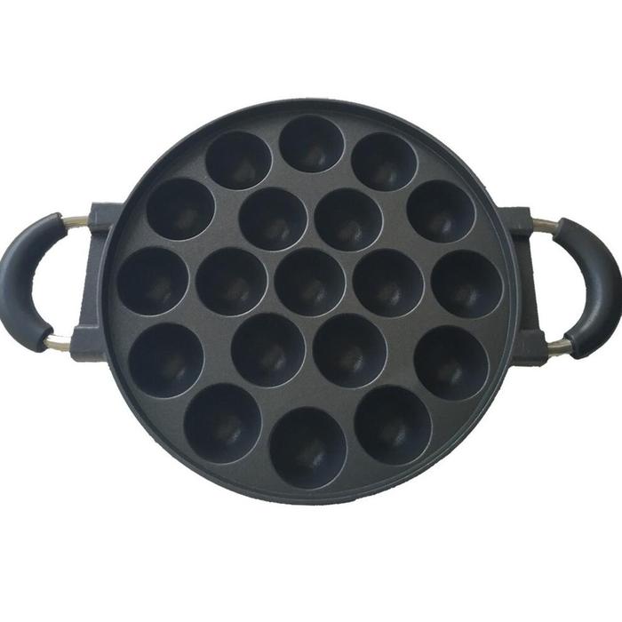 Gambar Ready Stok Suggo Cetakan Takoyaki 15 dan 19 Lubang Anti Lengket Tutup Kaca - 19 Lubang dari Teguh Prasaja Store undefined Tokopedia