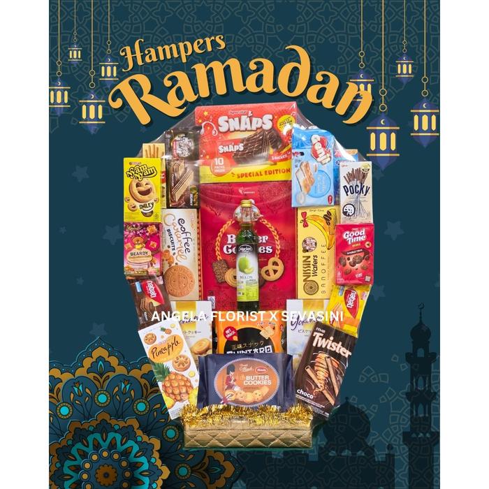 Gambar PARCEL SNACK LEBARAN, NATAL & TAHUN BARU - UKURAN L - Snack Grande dari Angela Florist undefined Tokopedia