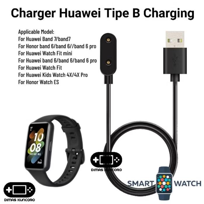 Gambar Charger Huawei Tipe B charging watch fit 1 2 3 special edition kabel usb - Huawei Tipe B dari Dimas Kuncoro Store undefined Tokopedia