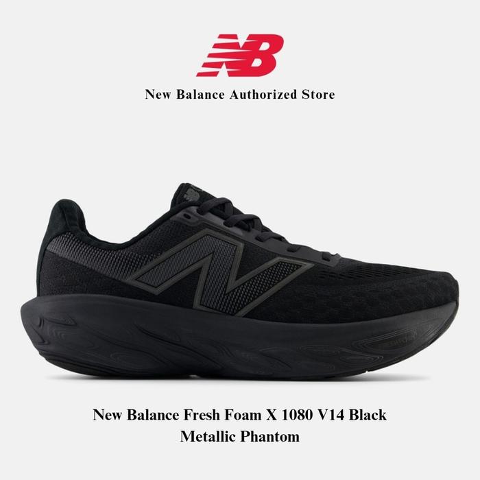 Sepatu New New Balance 1080 V5 2017 Jual Sepatu NB New Balance Fresh Foam X  1080 V14 Black Metallic