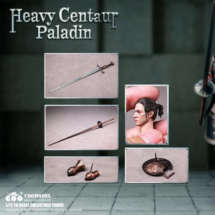 Gambar Coomodel ML005 1/12 Heavy Centaur Paladin Standard Edition action figure - STANDARD dari The Blackprimetoys undefined Tokopedia