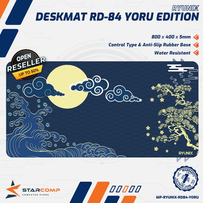 Gambar Mousepad Gaming Sades Ryunix Deskmat RD-84 Control Type RD84 dari Starcomp Semarang undefined Tokopedia