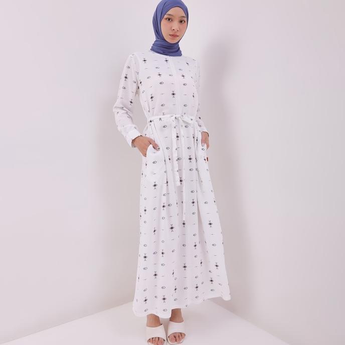 Gambar Dust Maxi Dress Lifni Tencel Comfease (D. 4139) - S dari DUST Official Store undefined Tokopedia