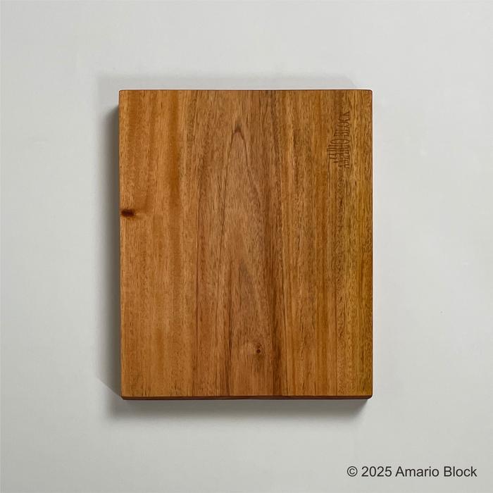 Gambar Mahogany Cutting Board | Talenan Kayu Mahoni | 3cm Thickness | Tebal 3cm | Solid Wood | Kayu Utuh - Amario Block - 30cm x 25cm dari Amario Block undefined Tokopedia