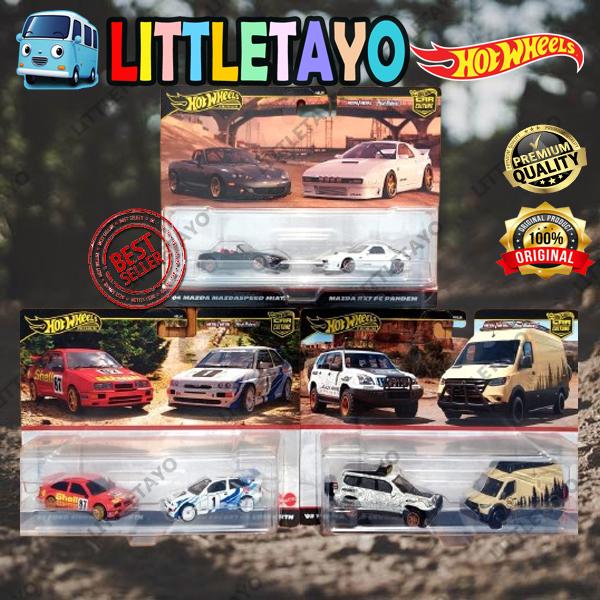 Gambar HOTWHEELS 2 PACK 3 SET TOYOTA LAND CRUISER MERCEDES BENZ SPRINTER FORD SIERRA MAZDA RX 7 SPORT CAR JAPAN CAR LOT L - SET 3 PCS dari Littletayo Store undefined Tokopedia