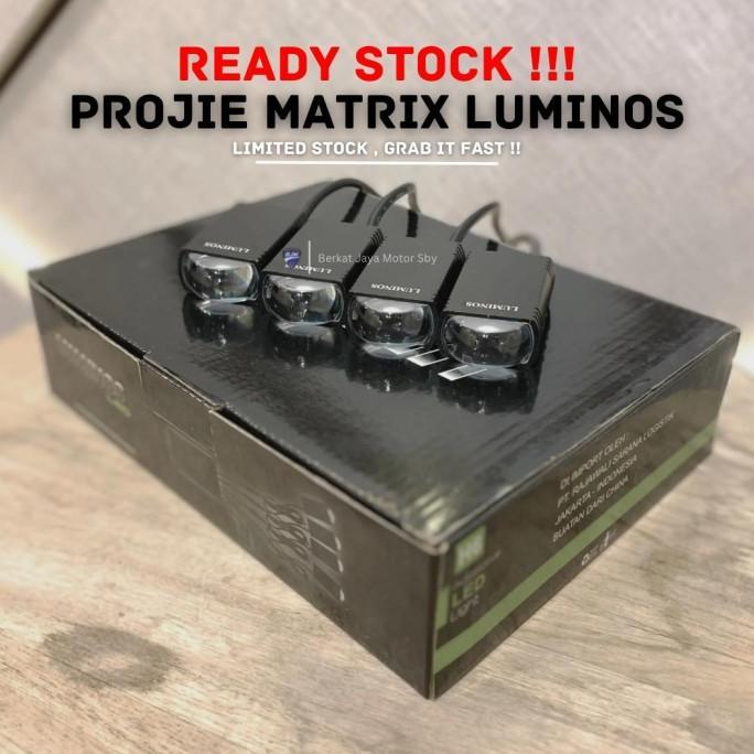 Gambar (NEW STOCK) LUMINOS LAMPU TEMBAK SOROT SQL MINI PROJIE MATRIX 1 MATA 1 SET ISI 4PCS 2 WARNA WHITE YELLOW LASER HI LOW UNTUK MOBIL DAN MOTOR MINI PROJECTOR - MATRIX 1 MATA, 1 SET ISI 4PCS dari CV ULTRA INDUSTRI undefined Tokopedia