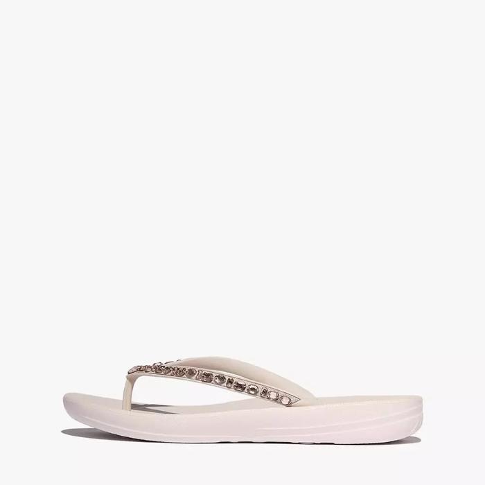 Jual FITFLOP Iqushion Multi Crystal Ergonomic Flip Flops Original