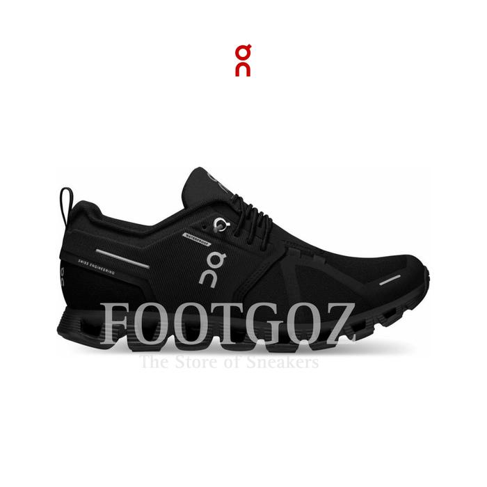 Gambar ON RUNNING CLOUD 5 WATERPROOF BLACK - BLACK, 40 dari FOOTGOZ.ID undefined Tokopedia