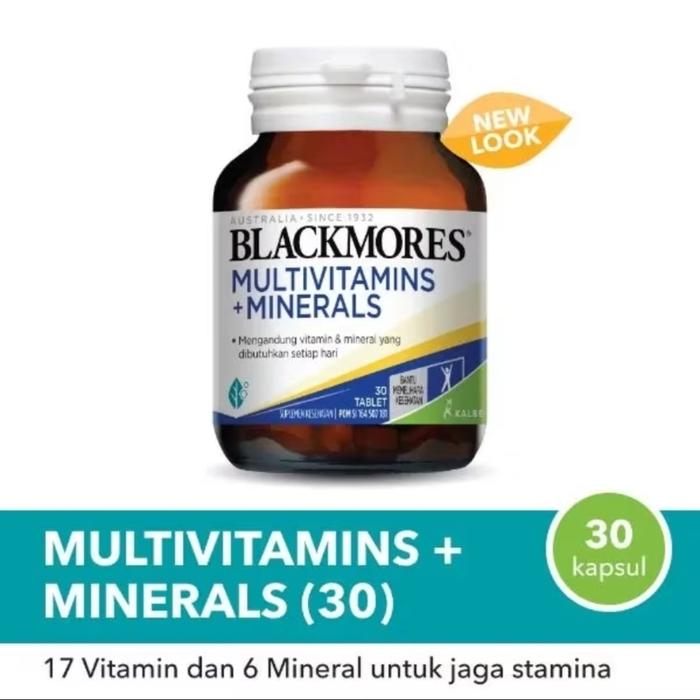 Gambar Blackmores Multivitamin + Minerals isi 30 Tablet / Blackmores dari Siapa Kira undefined Tokopedia