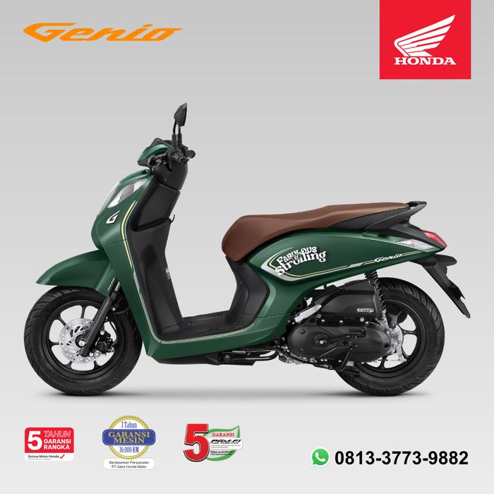 Gambar Sepeda Motor Honda Genio CBS ISS Baru New - CBS ISS Hijau dari Ragnar Otomotif undefined Tokopedia