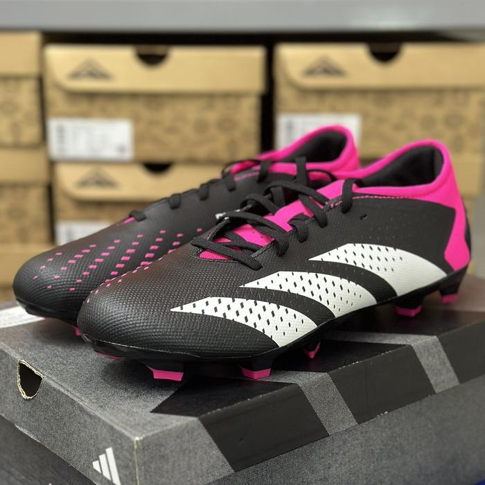 Gambar ADIDAS Predator Accuracy 3 L FG - Black/ Pink | GW4602 | 100% Original Store PT Adidas Indonesia Sepatu Bola Soccer - 40 dari pengedar.sepatu undefined Tokopedia