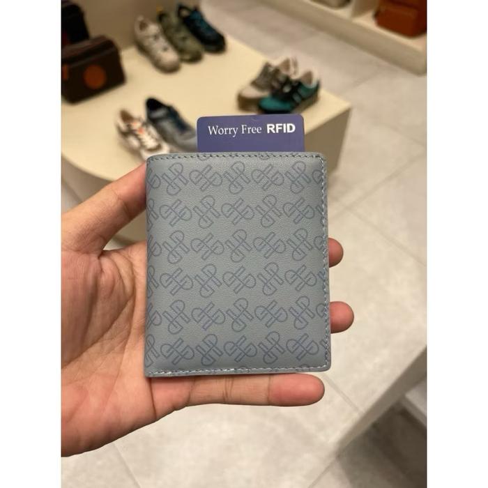 Gambar Dompet Bi Fold Wanita Hush Puppies Original - Leather & RFID - Bonnie - Blue dari S W A undefined 5 Tokopedia