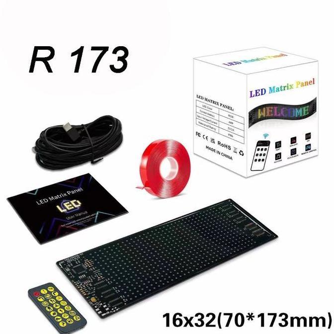 Gambar READY STOCK LED strobo mata mini Strip Lampu Mobil Fleksibel dengan Layar Super Terang Panel Lampu Warna RGB Tahan Air Berkedip gerak truk lampu truk bergerak - Kendaraan, Otomotif Kabel Car strobo mata headlamp custom STROBO MATA RUNNING TEXT TERBARU - R173 dari UXYUAN INDO undefined Tokopedia