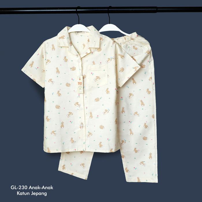 Gambar GREET NIGHT WEAR - Piyama Anak Perempuan Katun Jepang Model : GL- PP 3 - GL-230, SIZE 12 dari greetnightwear undefined Tokopedia