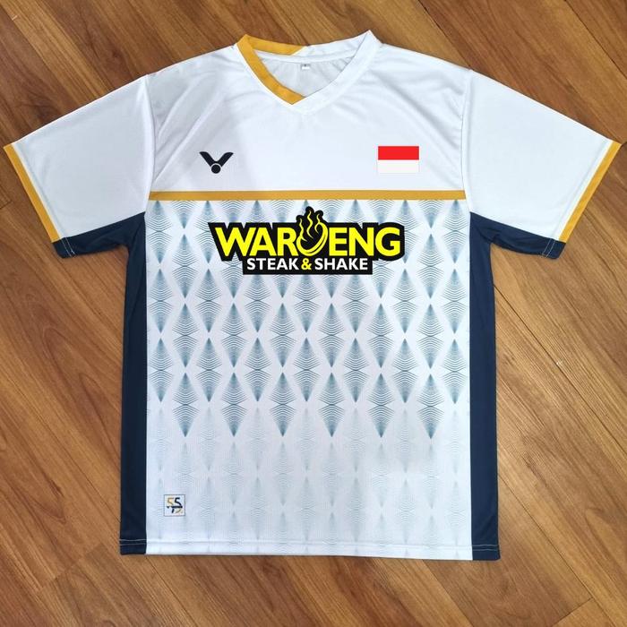 Gambar Kaos Jersey Badminton Bulu Tangkis Hendra Ahsan The Daddies All England 2023 Victor - FULL PATCH, XS dari aryakusumh010 undefined Tokopedia