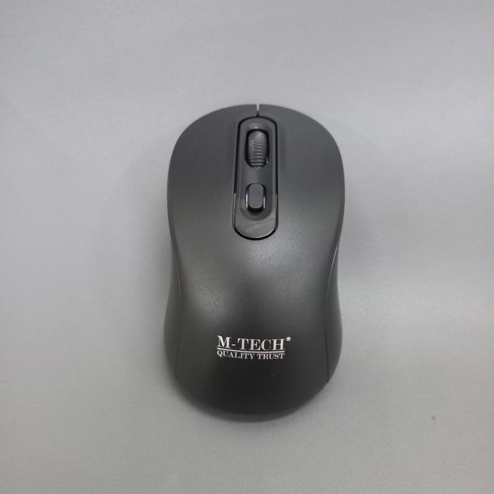 Gambar M-Tech W70 Silent Mouse wireless 2.4 GHZ - Black dari Starcomp Solo undefined Tokopedia