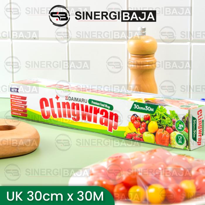Gambar Daimaru Cling Wrap | Warpping | Food Grade | BPA FREE | Plastik Pembungkus | Plastic Wrap - 30cm x 30m Cutt dari PT SINERGI BAJA PERKASA undefined Tokopedia