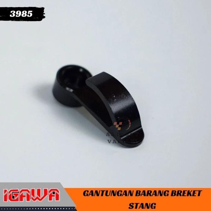 Gambar Gantungan barang di stang fatbar sepeda motor dan sepeda untuk gantung barang di Breket Master Rem - Hitam dari BD Motor Shop undefined Tokopedia