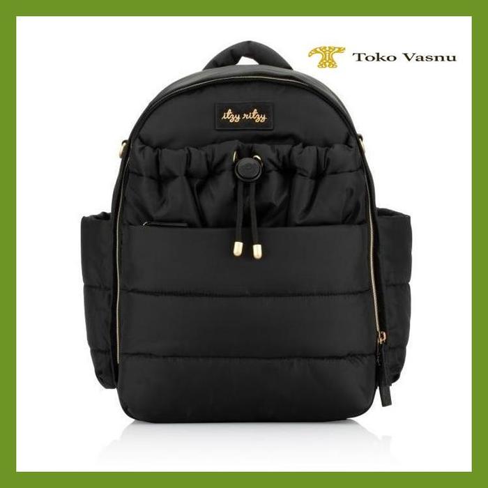 Gambar ORI-- Itzy Ritzy Dream Backpack Diaper Bag - Midnight Black dari Toko vasnu undefined Tokopedia