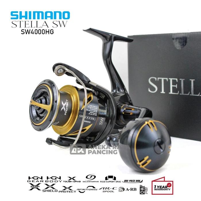 harga mesin pancing shimano stella REEL SHIMANO 2020 STELLA SW / Ril Saltwater Terbaik / Ril Saltwater Japan /  Ril Saltwater Shimano - 18.000HG di Fishingstorre