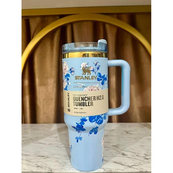 Gambar Tumbler Quencher Love Shack Fancy Special Edition 40Oz (1200Ml) Stainless Dengan Sedotan - LSF BIRU 40OZ dari toko.asesoris.1 undefined Tokopedia