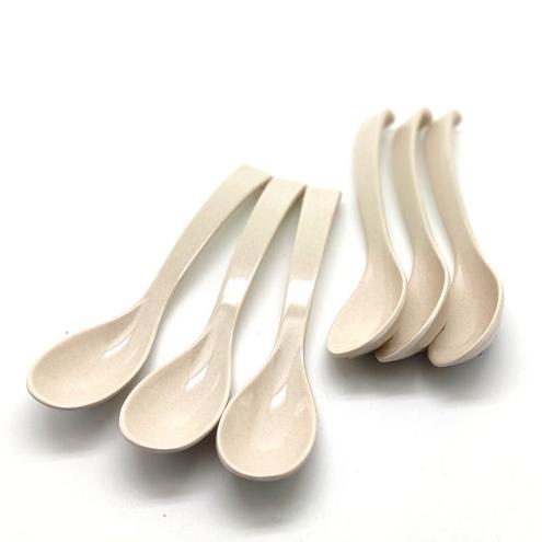 Gambar 6 Pcs, Onyx Pro, Sendok Bebek Sedang 6.5 inch: Melamin, Aman untuk Makanan, Halal, 70065P Polos - Cream dari Onyx Melamin undefined Tokopedia