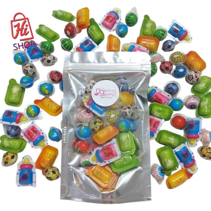 Gambar JELLY MINI JELLY VIRAL MIX BOLA MATA BUAH ANEKA BENTUK LUCU  Kualitas Premium dari Hi-Shop.1 undefined Tokopedia