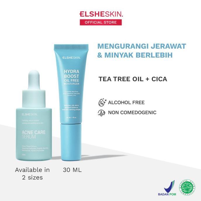 Gambar Elsheskin Acne Care Serum + Hydra Boost Oil Free Moisturizer - Serum 15ml dari Mega Cici Shop undefined Tokopedia