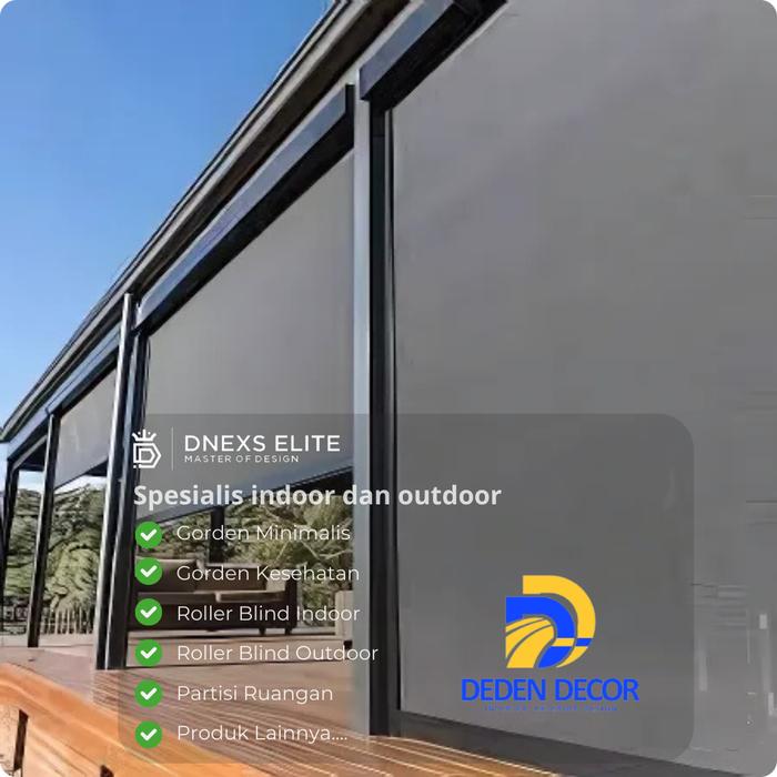 Jual Jipproll Tirai Outdoor | Roller Blind Outdoor Luar Ruangan - Kota  Tangerang Selatan - Glosir Design | Tokopedia