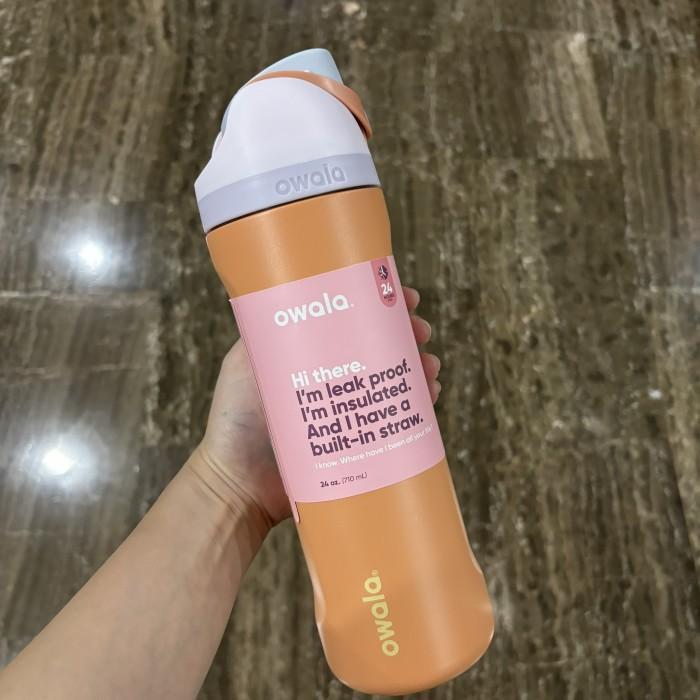 Gambar [Minor Defect] Owala Freesip 24 Oz Water Bottle Tumbler - Flamango dari toko.asesoris.1 undefined Tokopedia