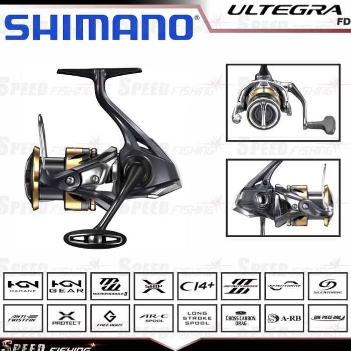 harga reel shimano ultegra 2500 Reel Pancing Shimano Ultegra 2025 2500 C3000 Shimano Ultegra FD 2025  Spinning - 2500 di Fishingstorre