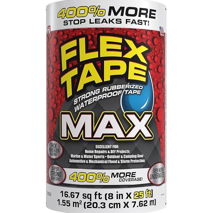 Gambar Flex Tape Max 8 In X 25 Ft Putih Tebal Fleksibel Karet Tahan Air Tape Seal Dan Patch Kebocoran Bekerja Proyek Pintu Dalam Ruangan Bawah Air Rv Atap Plumbing Dan Perbaikan Kolam Renang dari Jaterdi Store undefined Tokopedia