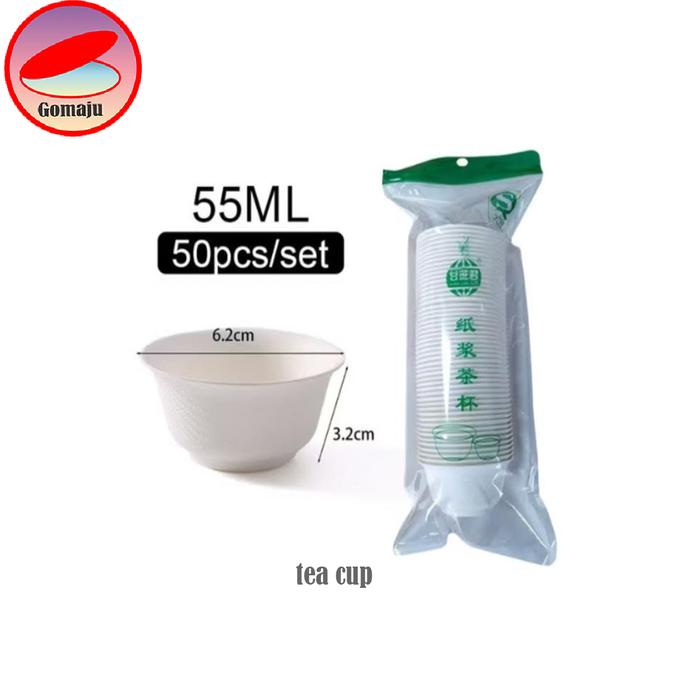 Gambar Paper Tea Cup Food Grade Cangkir Mangkok Teh Tea Paper Cup Akrilik Storage Tempat Penyimpanan Cangkir Kecil - Paper Tea Cup dari Gomaju TikStor undefined Tokopedia