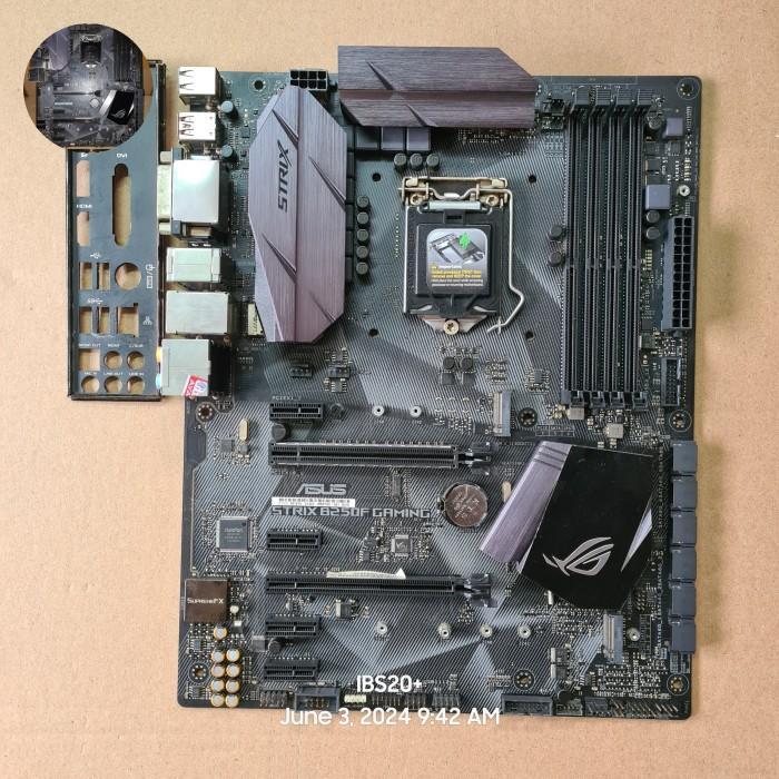 Mainboard Asus Strix B250f Gaming Vga Onboard Ddr4 Support Gen Lga 1151