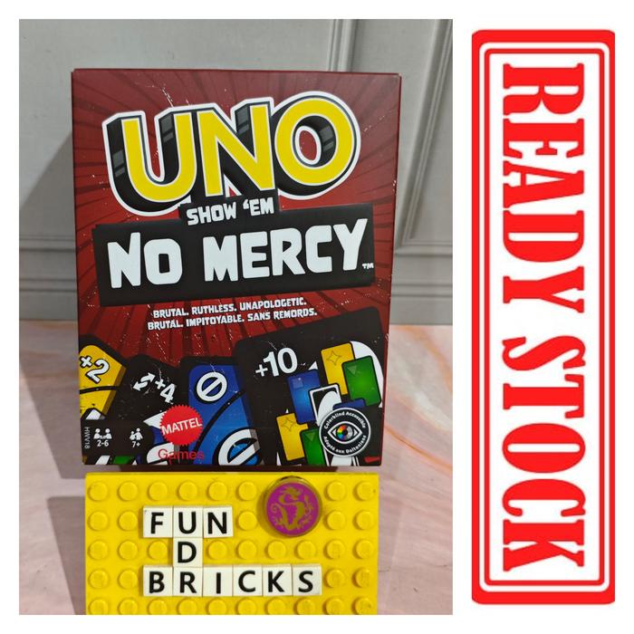 Gambar Mattel UNO Show Em No Mercy Card Board Games dari Fun D Bricks88 undefined Tokopedia