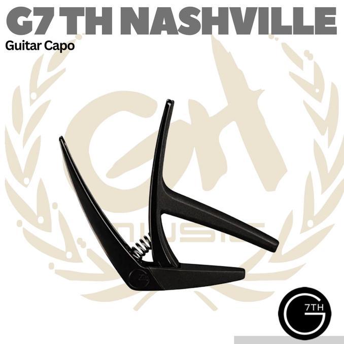 Gambar G7TH NASHVILLE GUITAR CAPO - KAPO GITAR BERKUALITAS - Black dari Nusantara Nada undefined Tokopedia