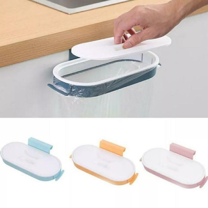 Gambar Ada Gantungan plastik sampah Plus tutup/Breket gantungan sampah - Merah Muda, Tanpa Buble dari Plastic Absolute store undefined Tokopedia