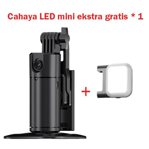 Gambar 360° Auto Face Tracking Gimbal Handphone Stabilizer 1.8M Led Quadripod Tongsis Bluetooth Remote Selfie Stick - Q1  dari 3CPAL undefined Tokopedia