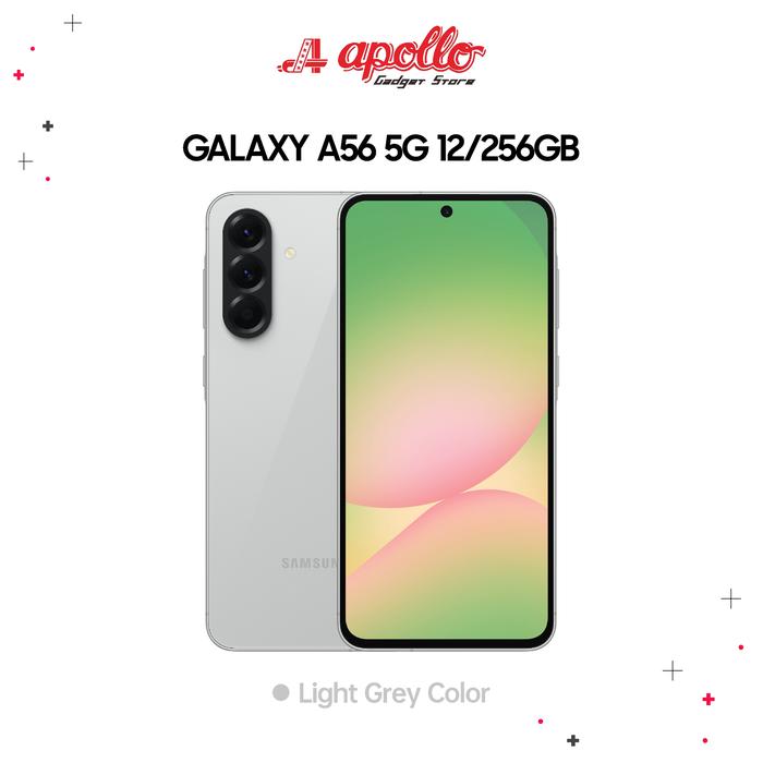Gambar Samsung Galaxy A56 5G 12/256GB Garansi Resmi Indonesia - Light Grey dari ApolloGadgetStore.id undefined Tokopedia