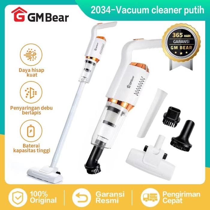 Gambar HAN RIVER Vacum Cleaner Penyedot Debu 5 IN 1Cordless Portable 20000Pa Mini Penyedot Debu(HRXCQ03WT) - GM BEAR VACUM dari Ccare Indonesia undefined Tokopedia
